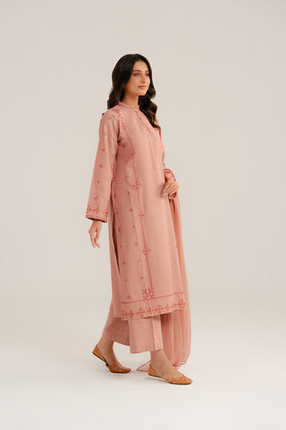 3 Piece Slub Khaddar Embroidered (CP0270)