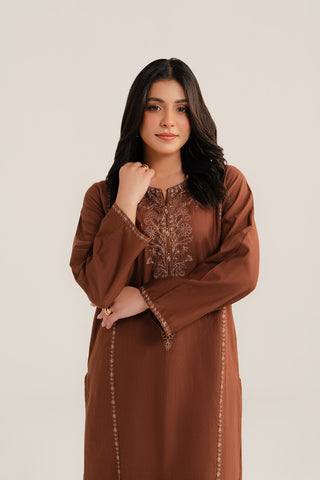2 Piece Slub Khaddar Embroidered (CP0274)