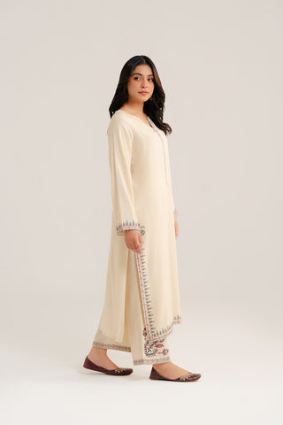 2 Piece Lawn Karandi Embroidered (CP0275)