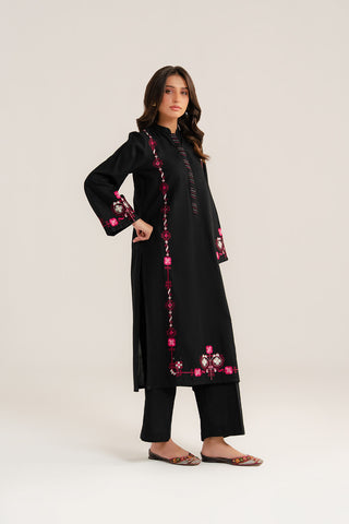 2 Piece Slub Khaddar Embroidered Suit (CP0277)