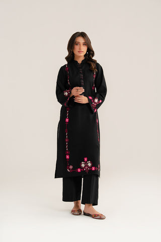 2 Piece Slub Khaddar Embroidered Suit (CP0277)