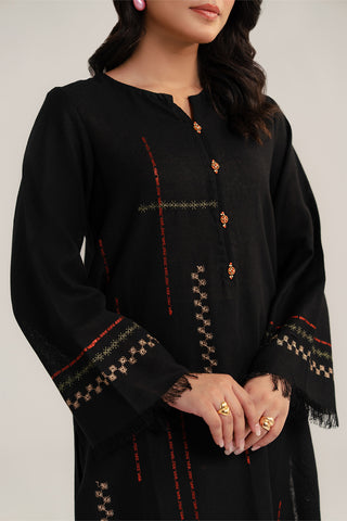 2 Piece Cotton Karandi Embroidered Suit (CP0279)
