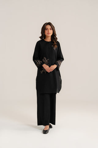 2 Piece Slub Khaddar Embroidered Suit (CP0286)
