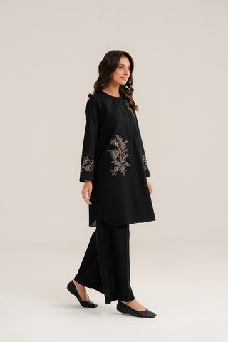2 Piece Slub Khaddar Embroidered Suit (CP0286)