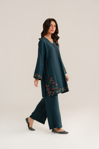 2 Piece Cotton Karandi Embroidered Suit (CP0287)