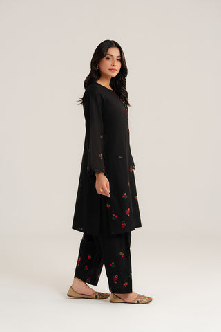 2 Piece Slub Khaddar Embroidered Suit (CP0289)