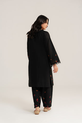 2 Piece Slub Khaddar Embroidered Suit (CP0289)