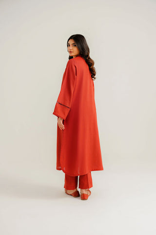 2 Piece Cotton Karandi Embroidered Suit (CP0307)