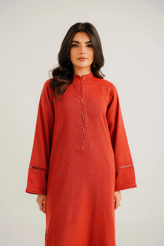 2 Piece Cotton Karandi Embroidered Suit (CP0307)