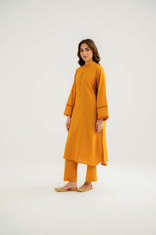 2 Piece Cotton Karandi Embroidered Suit (CP0308)