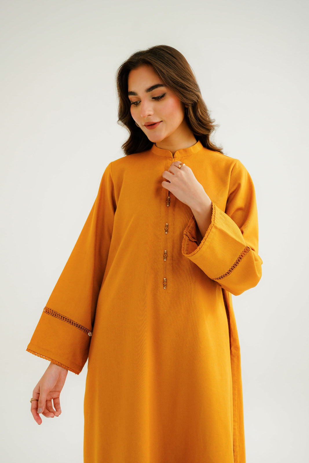 2 Piece Cotton Karandi Embroidered Suit (CP0308)
