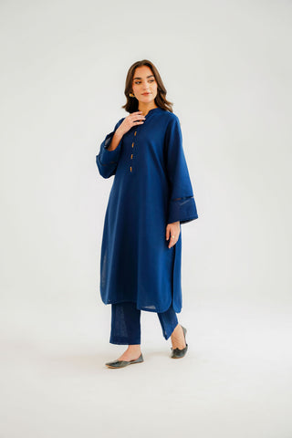 2 Piece Cotton Karandi Embroidered Suit (CP0309)