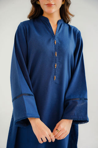 2 Piece Cotton Karandi Embroidered Suit (CP0309)