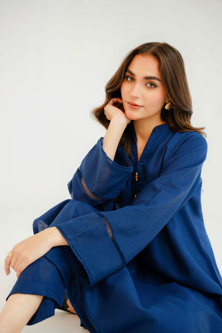 2 Piece Cotton Karandi Embroidered Suit (CP0309)
