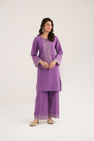 2 Piece Slub Khaddar Embroidered (CP0310)