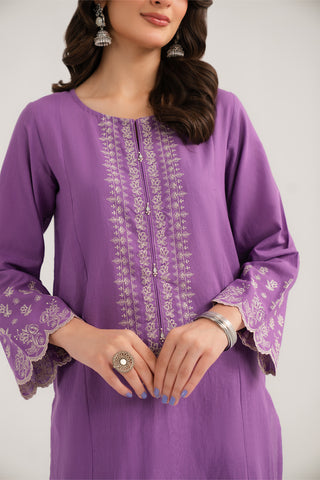 2 Piece Slub Khaddar Embroidered (CP0310)