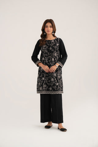 2 Piece Slub Khaddar Embroidered Suit (CP0317)