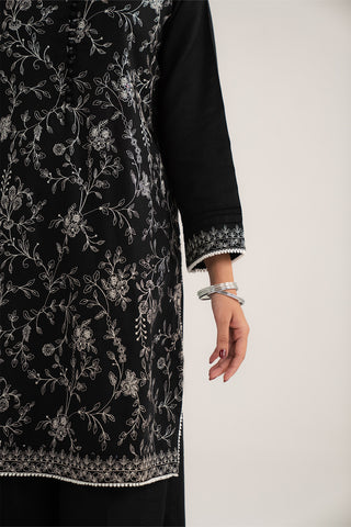 2 Piece Slub Khaddar Embroidered Suit (CP0317)