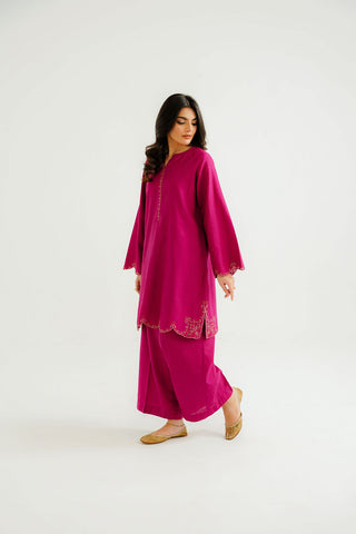 2 Piece Slub Khaddar Embroidered Suit (CP0321)