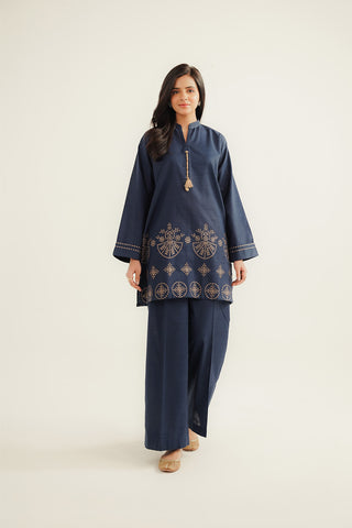 2 Piece Slub Khaddar Embroidered (CP0323)