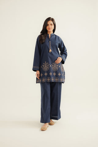 2 Piece Slub Khaddar Embroidered (CP0323)