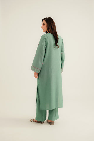 2 Piece Cotton Karandi Embroidered Suit (CP0330)