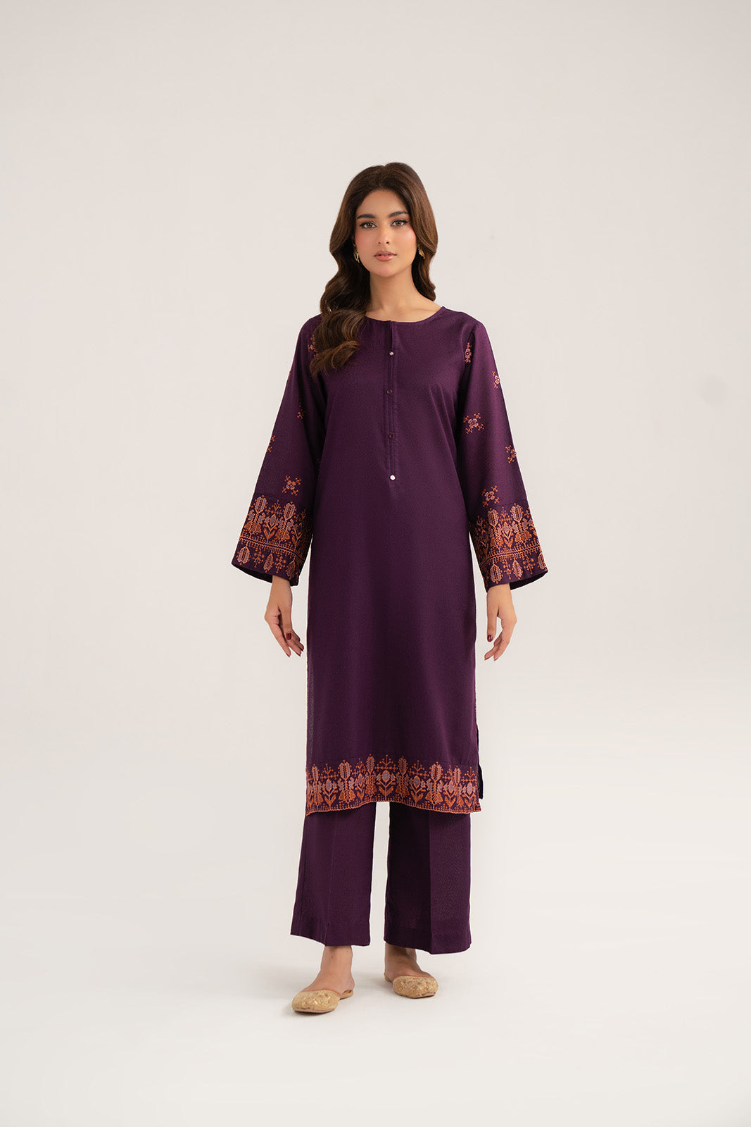 2 Piece Lawn Karandi Embroidered (CP0333)