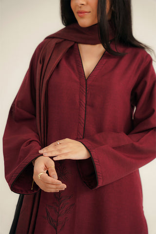 3 Piece Cotton Karandi Embroidered Suit (CP0335)