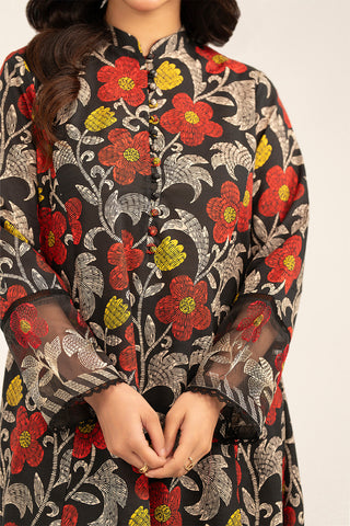 2 Piece Slub Khaddar Printed (CP0343)