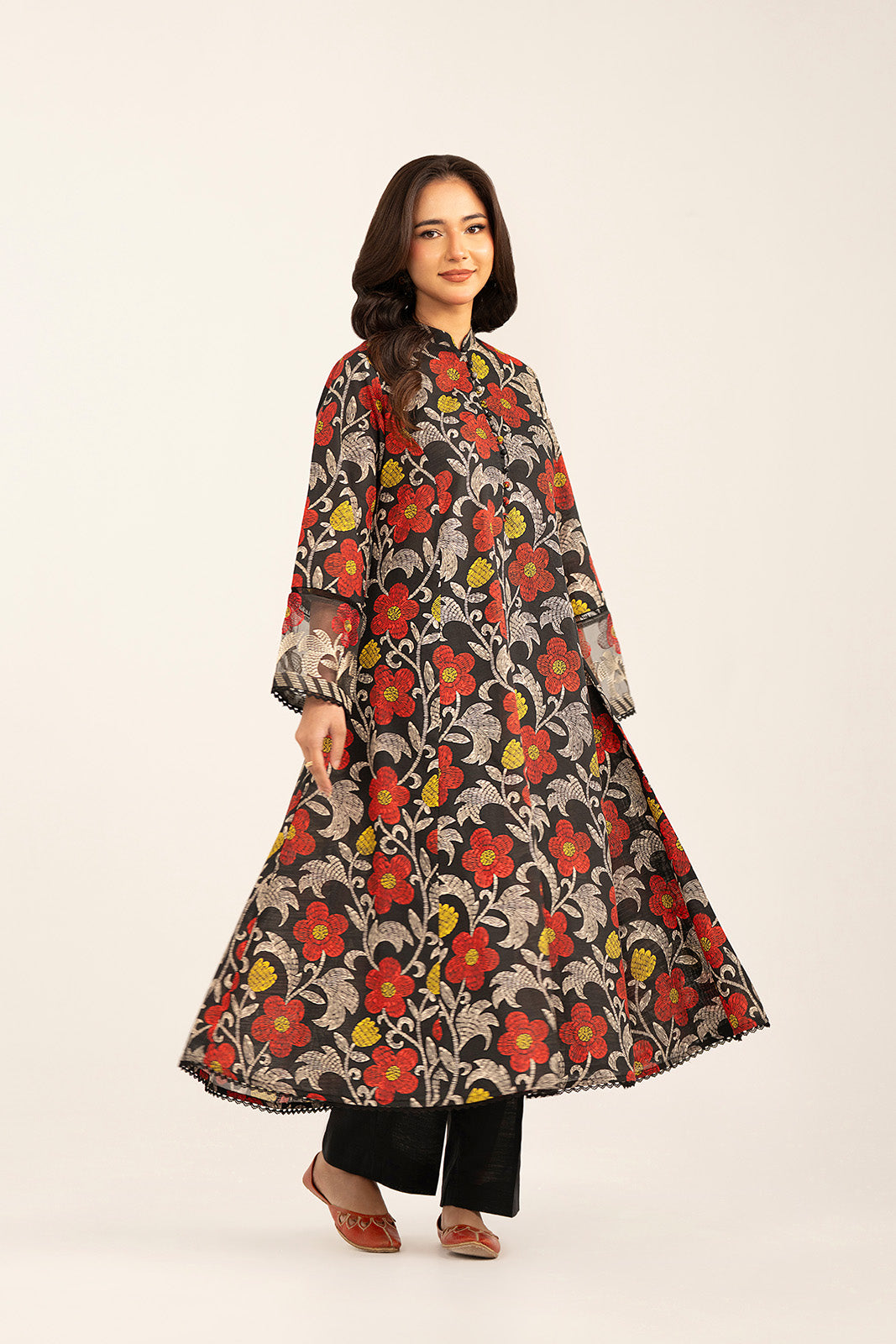 2 Piece Slub Khaddar Printed (CP0343)