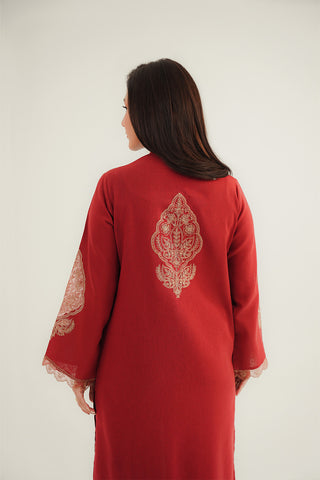 2 Piece Cotton Karandi Embroidered Suit (CP0344)