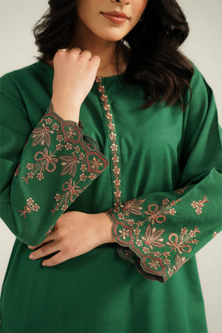 2 Piece Slub Khaddar Embroidered (CP0347)
