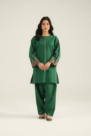 2 Piece Slub Khaddar Embroidered (CP0347)