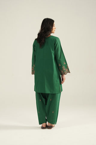 2 Piece Slub Khaddar Embroidered (CP0347)