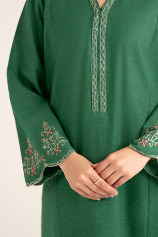 2 Piece Cotton Karandi Embroidered Suit (CP0349)