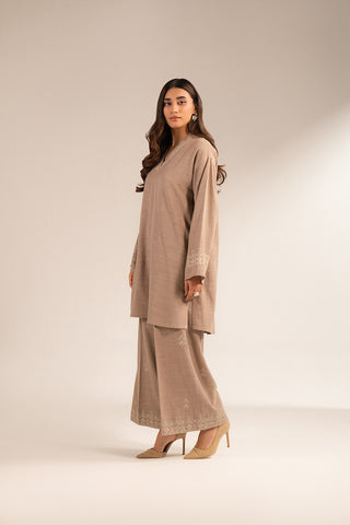 2 Piece Slub Khaddar Embroidered (CP0350)