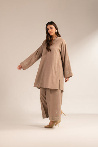 2 Piece Slub Khaddar Embroidered (CP0350)