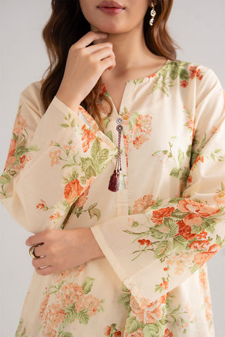 2 Piece Lawn Print Printed Suit (CP0355)