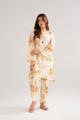 2 Piece Lawn Print Printed Suit (CP0355)