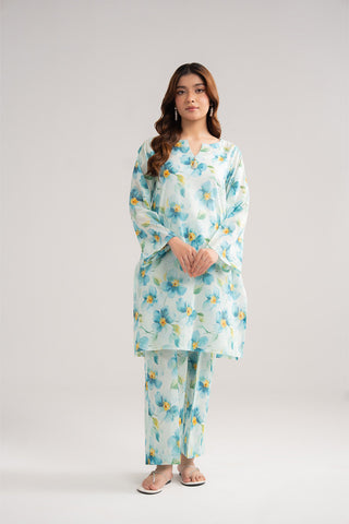 2 Piece Printed Lawn Printed Suit (CP0364)