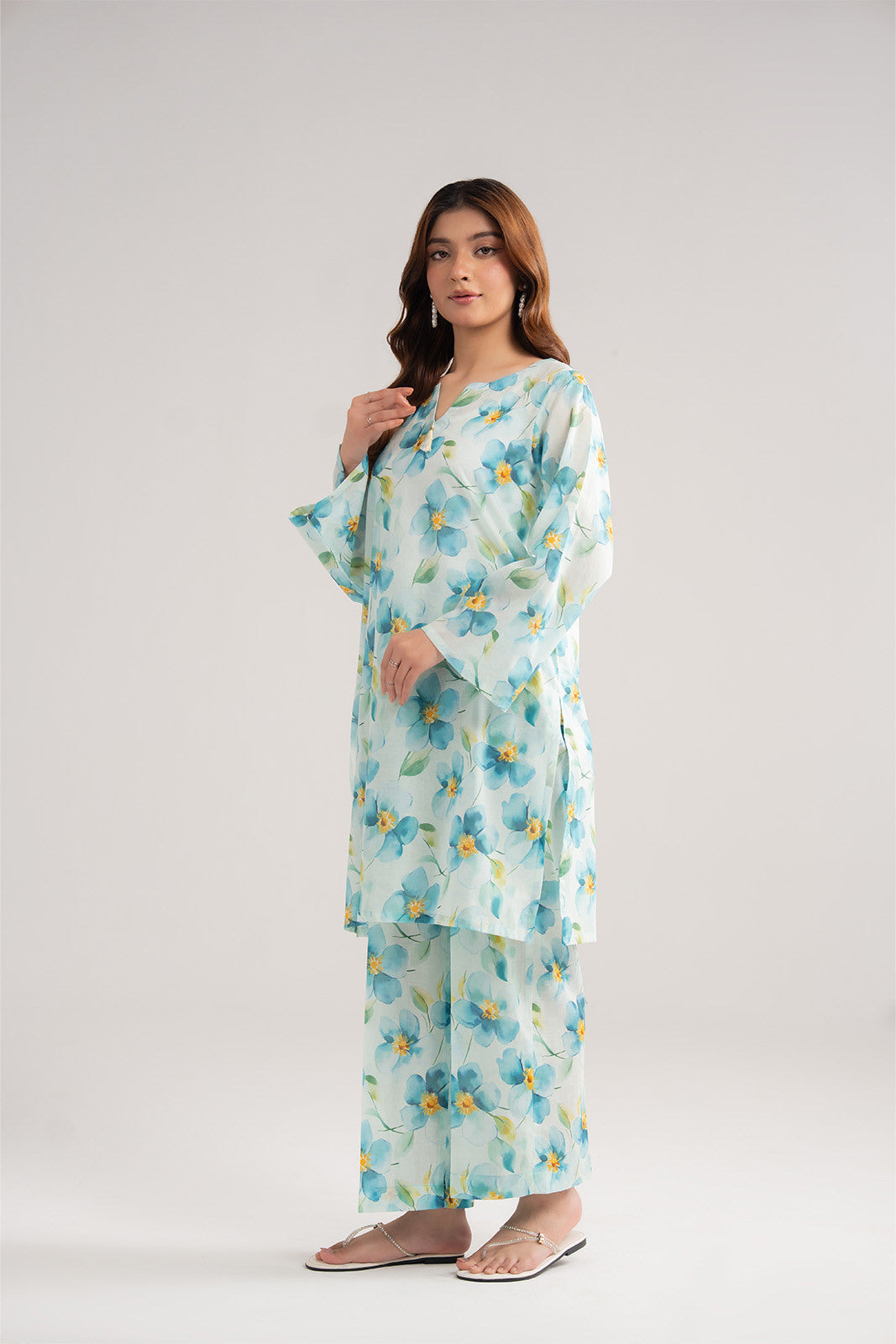 2 Piece Printed Lawn Printed Suit (CP0364)