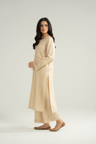 2 Piece Lawn Karandi Embroidered Suit (CP0365)