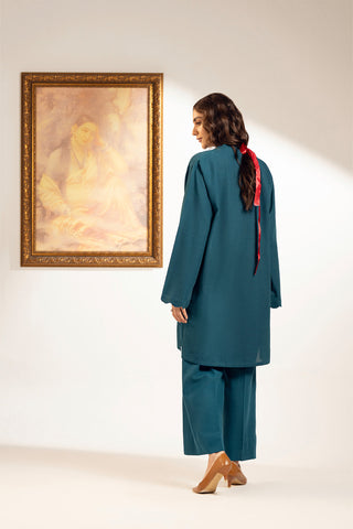 2 Piece Slub Khaddar Embroidered Suit (CP0366)