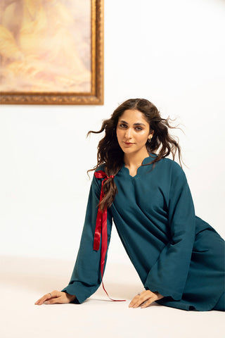 2 Piece Slub Khaddar Embroidered Suit (CP0366)