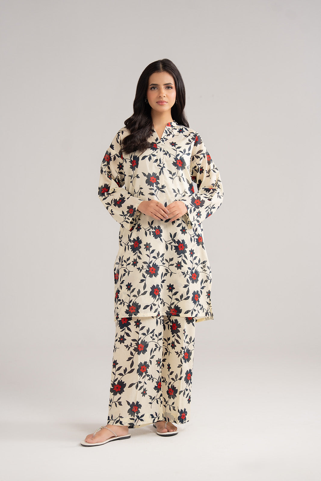2 Piece Printed Lawn Printed Suit (CP0369)