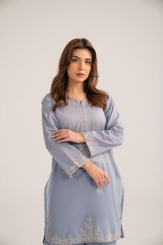 2 Piece Lawn Embroidered Suit (CP0371)