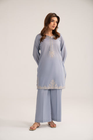 2 Piece Lawn Embroidered Suit (CP0371)