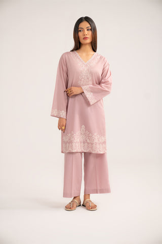 2 Piece Lawn Embroidered Suit (CP0373)