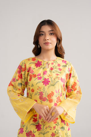 2 Piece Printed Lawn Printed Suit (CP0374)
