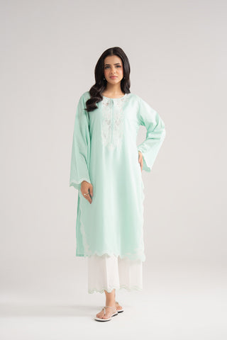 2 Piece Swiss Lawn Embroidered Suit (CP0375)